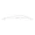 Front upper strut bar Honda Civic V VI CRX Del Sol 3 punktowa White