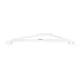 Front upper strut bar Honda Civic V VI CRX Del Sol 3 punktowa White