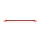Rear upper strut bar Honda Civic 87-91 CRX II Red