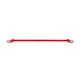 Rear upper strut bar Honda Civic 87-91 CRX II Red