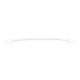 Front upper strut bar Mitsubishi 3000GT White