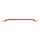 Front upper strut bar Mitsubishi Lancer Evo X ASX Red
