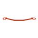 Front upper strut bar Opel Astra F Red