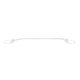 Front upper strut bar VW Golf 2 White