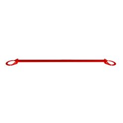 Rear upper strut bar VW Golf 2 Red