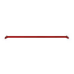 C-pillar strut bar Honda Civic V HB Red