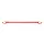 Rear upper strut bar Subaru Forester SF SG Red