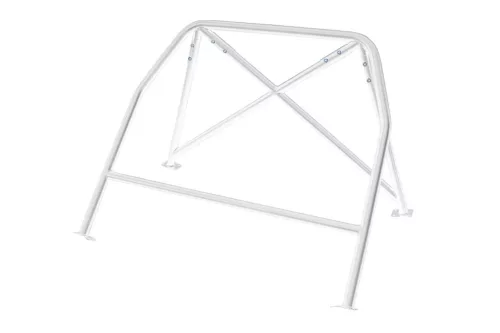 Bolt-in Half Roll Cage Lexus IS 200 White