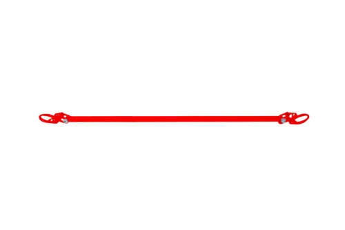 Rear upper strut bar BMW 3 E46 regulowna Red