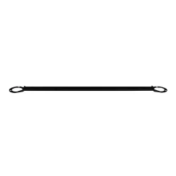 Rear upper strut bar BMW 5 E60 Black
