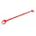 Rear upper strut bar Honda Civic IV CRX 2 ed9 ee8 Red
