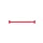 Rear lower strut bar Honda Civic V Red
