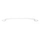 Front upper strut bar Mazda 3 MPS BL White