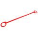 Rear upper strut bar Mazda 323 1989-1994 Red