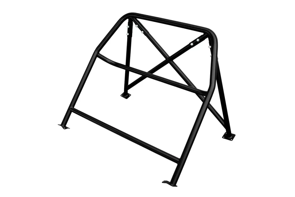 Bolt-in Half Roll Cage Mini Cooper R50 R53 One S Black