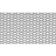 ALU mesh grill Diamond Honey Comb Black 100*33cm 16*12mm
