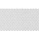 ALU mesh grill Diamond Silver 100*33cm 16*8mm