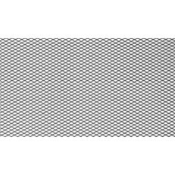 ALU mesh grill Diamond Black 100*33cm 6*3mm