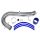 Pro Racing Air Intake System Subaru Impreza 1.6 1.8 2.2 95-01 (Bez Turbo) Blue PP-53174