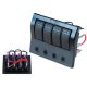 Switch 12/24V IP68 (ON)-OFFx1, ON-OFFX3, 2B 5A, 1B 10A, 1B 15A
