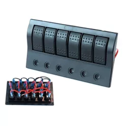   Switch 12/24V IP68 (ON)-OFFx1, ON-OFFx5, 3B 5A, 2B 10A, 1B 15A