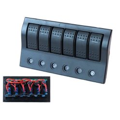   Switch 12/24V IP68 (ON)-OFFx1, ON-OFFx5, 3B 5A, 2B 10A, 1B 15A
