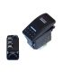 Switch ON-OFF-ON 4PIN Blue