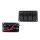 Alu panel switch, ON/OFFx4 Red
