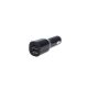Car Charger 12-24V 2xUSB 2.4A Black Type 2