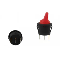 Switch Flip ON-OFF 3PIN Led Red