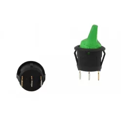 Switch Flip ON-OFF 3PIN Led Green