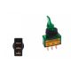 Switch Toggle Led Green