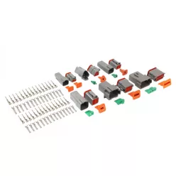 Set of waterproof connectors 6 pcs 2-12PIN