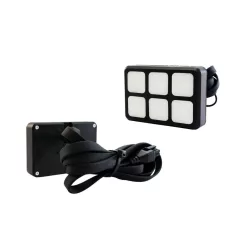 Set of 6 switches with circuit controller and fuses 12V 600W