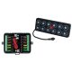 Set of 12 switches with circuit controller