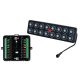 Set of 16 switches with circuit controller