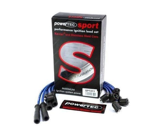 PowerTEC Ignition Leads KIA PRIDE MAZDA 323 89-01 BLUE