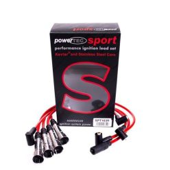   PowerTEC Ignition Leads SEAT AROSA SKODA OCTAVIA VW CORRADO POLO 84-03 RED