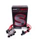 PowerTEC Ignition Leads SEAT AROSA SKODA OCTAVIA VW CORRADO POLO 84-03 RED