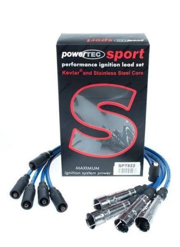 PowerTEC Ignition Leads AUDI A6 COUPE CABRIOLET 1.8-2.8L 89-00 BLUE