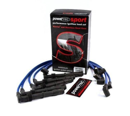 PowerTEC Ignition Leads AUDI 90 200 COUPE 2.0 2.2. 2.3L 88-94 BLUE