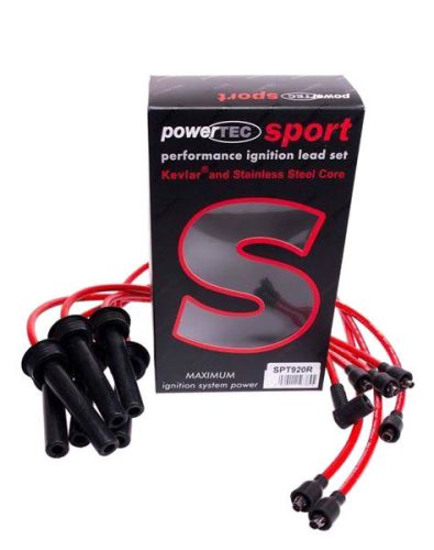 PowerTEC Ignition Leads JAGUAR XJ6 XJS XJSC 3.2 3.6 4.0L 83-97 RED