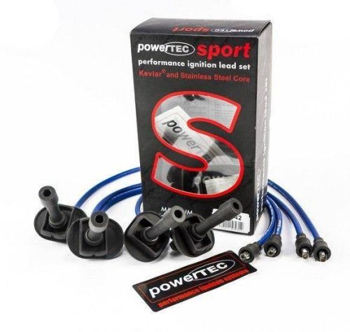 PowerTEC Ignition Leads SUBARU LEGACY 2.5L EJ25D 4WD 96-99 RED