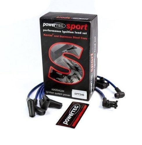 PowerTEC Ignition Leads RENAULT CLIO R19 VOLVO 440 460 480 1.7L 87-95 BLUE