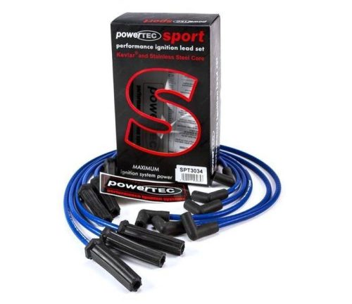PowerTEC Ignition Leads CHEVROLET CAMARO IMPALA TRANS SPORT V6 88-97 RED