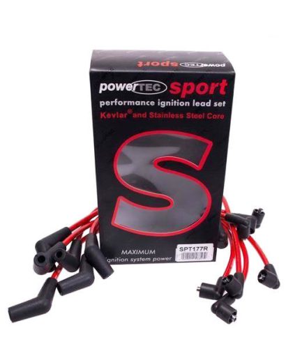 PowerTEC Ignition Leads FORD CAPRI CORTINA GRANDA TRANSIT V6 68-96 BLUE