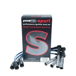   PowerTEC Ignition Leads MERCEDES-BENZ C180 E230 SLK200 KOMPRESSOR 93-03 BLUE