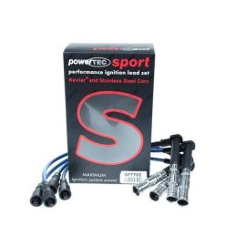   PowerTEC Ignition Leads MERCEDES-BENZ C180 E230 SLK200 KOMPRESSOR 93-03 RED