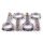ZRP Conrod Kit Subaru EJ20/22/257 130.50 Pin:23.00 I-Beam HD