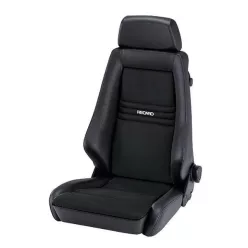   Racing Seat Recaro Specialist M (LX/W) Dinamica Black / Artificial leather Black
